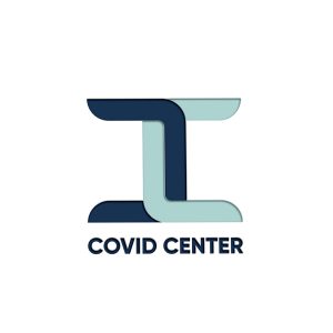 Covid Center Logo Mockup